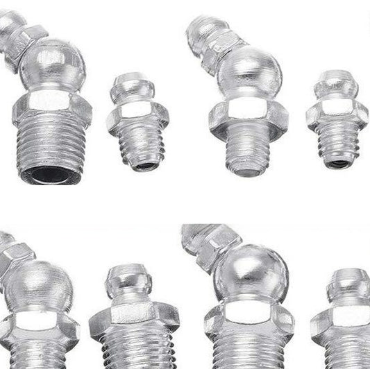 130pcs Boxed Grease Nipple Accessories Combination Car Connector Accessories